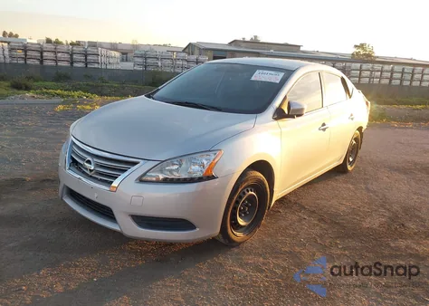 2015 Nissan Sentra Sv from USA, damaged, VIN 3N1AB7AP0FL672786